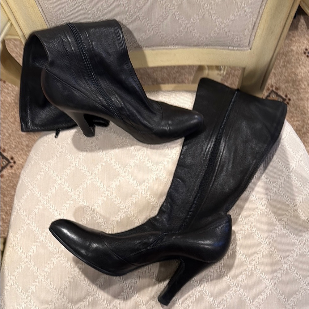 Marc Jacobs Black Heeled Boots with Stiletto Heel